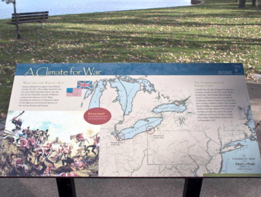 Wayside interpretive panels