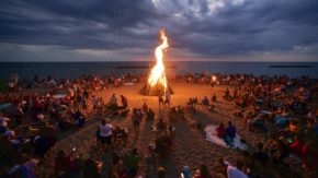 Bonfire Erie Pa