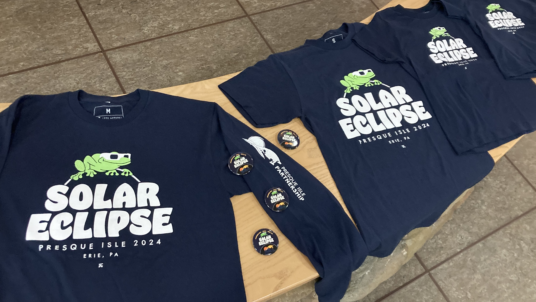 Eclipse Frog Shirts & Collector Buttons